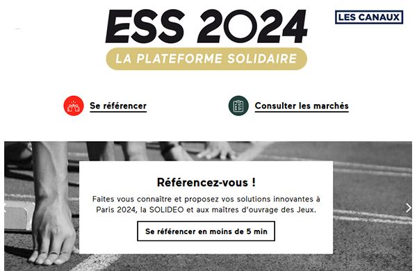 JO 2024 : des opportunités économiques pour l'ESS