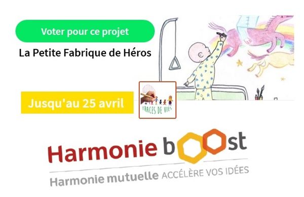 Votez pour Traces de Vies !