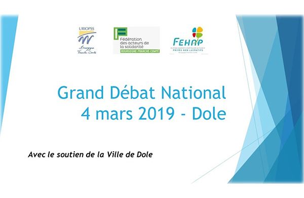 Après le Grand Débat de Dole...