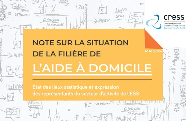 La CRESS BFC publie une note sur la filière de l'aide à domicile
