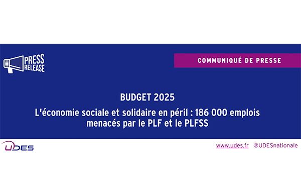 L'UDES publie un communiqué sur le Budget 2025