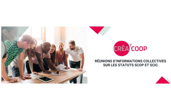 Les Scop BFC - réunions d'information sur les statuts Scop et Scic