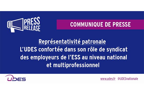 Reconnaissance de l'UDES au niveau national et multiprofessionnel
