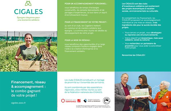 Les CIGALES (clubs d'investisseurs pour une gestion alternative et locale de l'épargne solidaire)