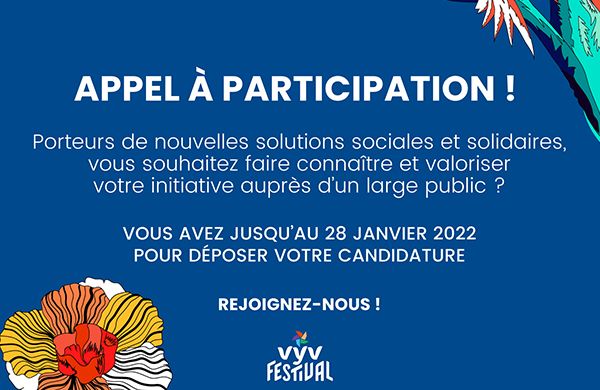 Appel à participation VYV Festival