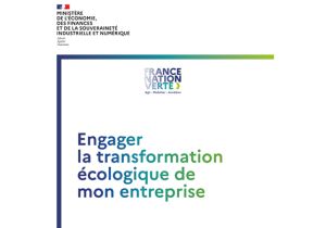 Dépliant Transformation Ecologique à destination des entreprises