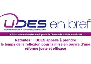 Communiqué de l'UDES