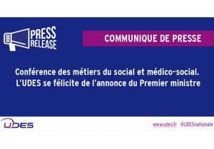 Conférence des métiers du social et médico-social : annonces