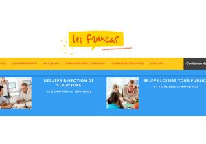 Nouveau site Francas BFC et formations à venir