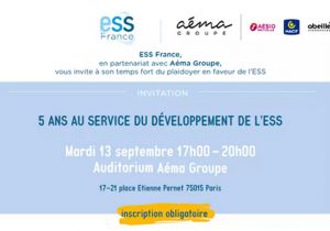 13 septembre - Temps fort de rentrée du plaidoyer d'ESS France