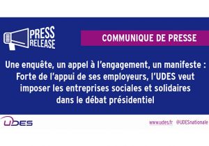 Les entreprises sociales et solidaires dans le débat présidentiel