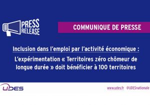 Communiqué de l'UDES du 14 septembre