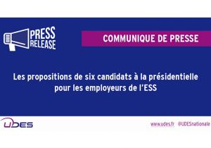 Présidentielle : Propositions pour les employeurs de l'ESS