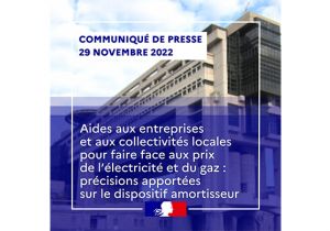 Aide aux entreprises face au coût de l’énergie