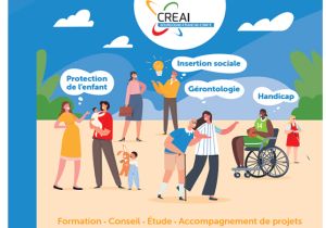 Le CREAI est le Centre Régional d’Etudes d’Actions et d’Informations en faveur des personnes en situation de vulnérabilité.