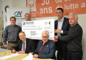 Le Crédit Agricole Franche-Comté accompagne la Banque alimentaire